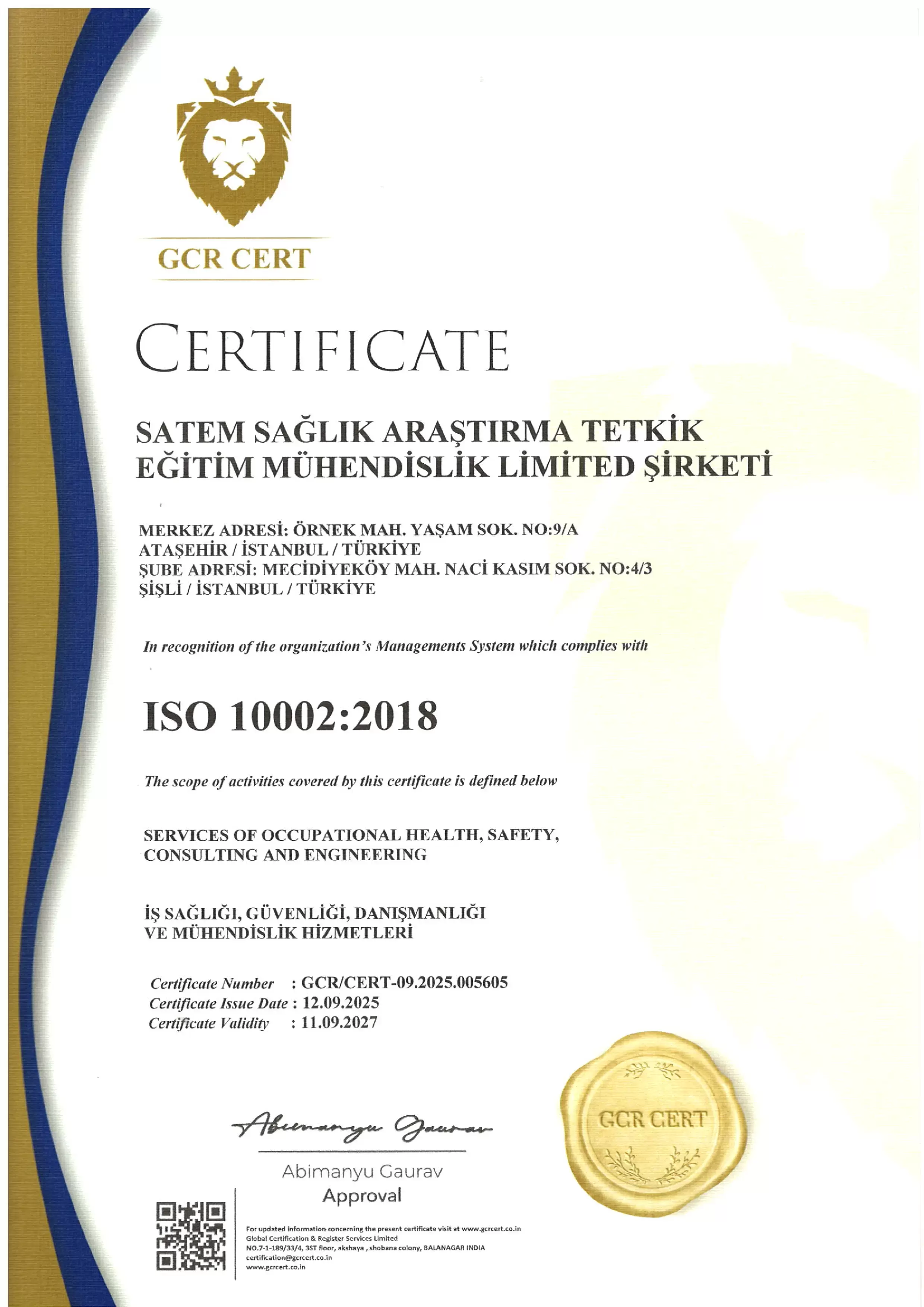 ISO 10002:2018
